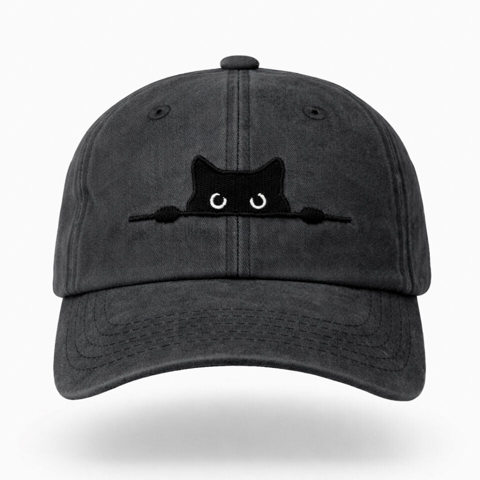 Meraklı Kedi Siyah