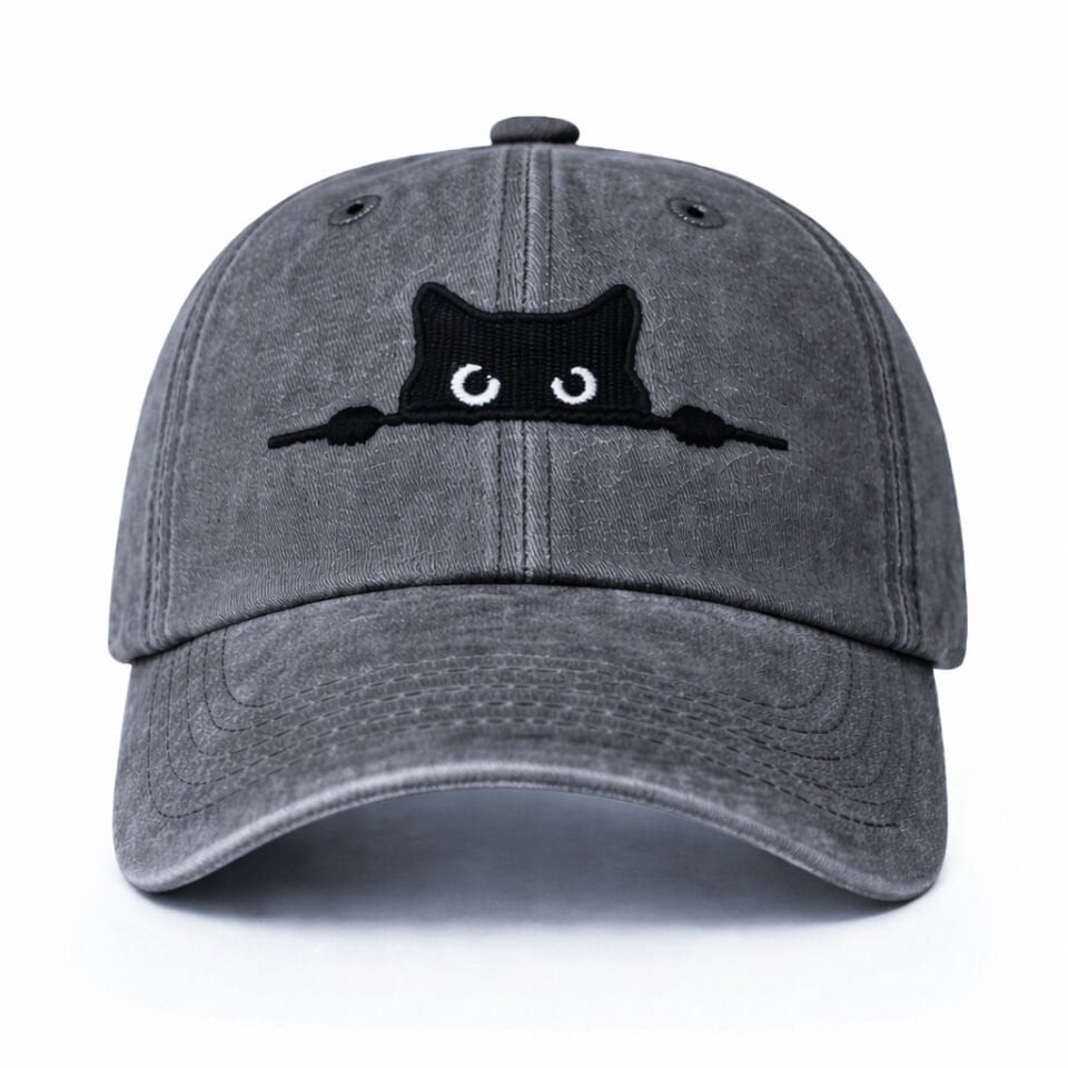 Meraklı Kedi Gri
