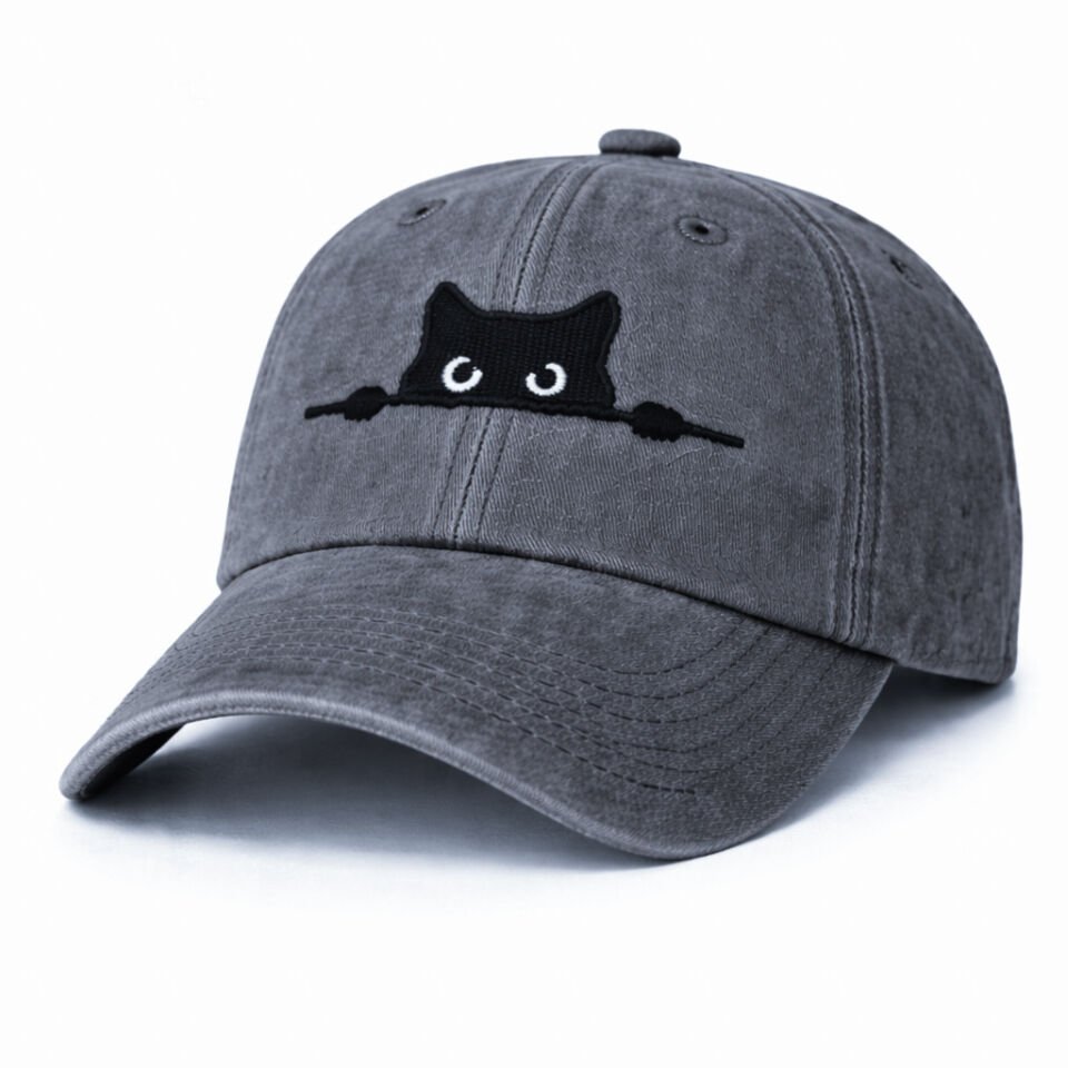 Meraklı Kedi Gri