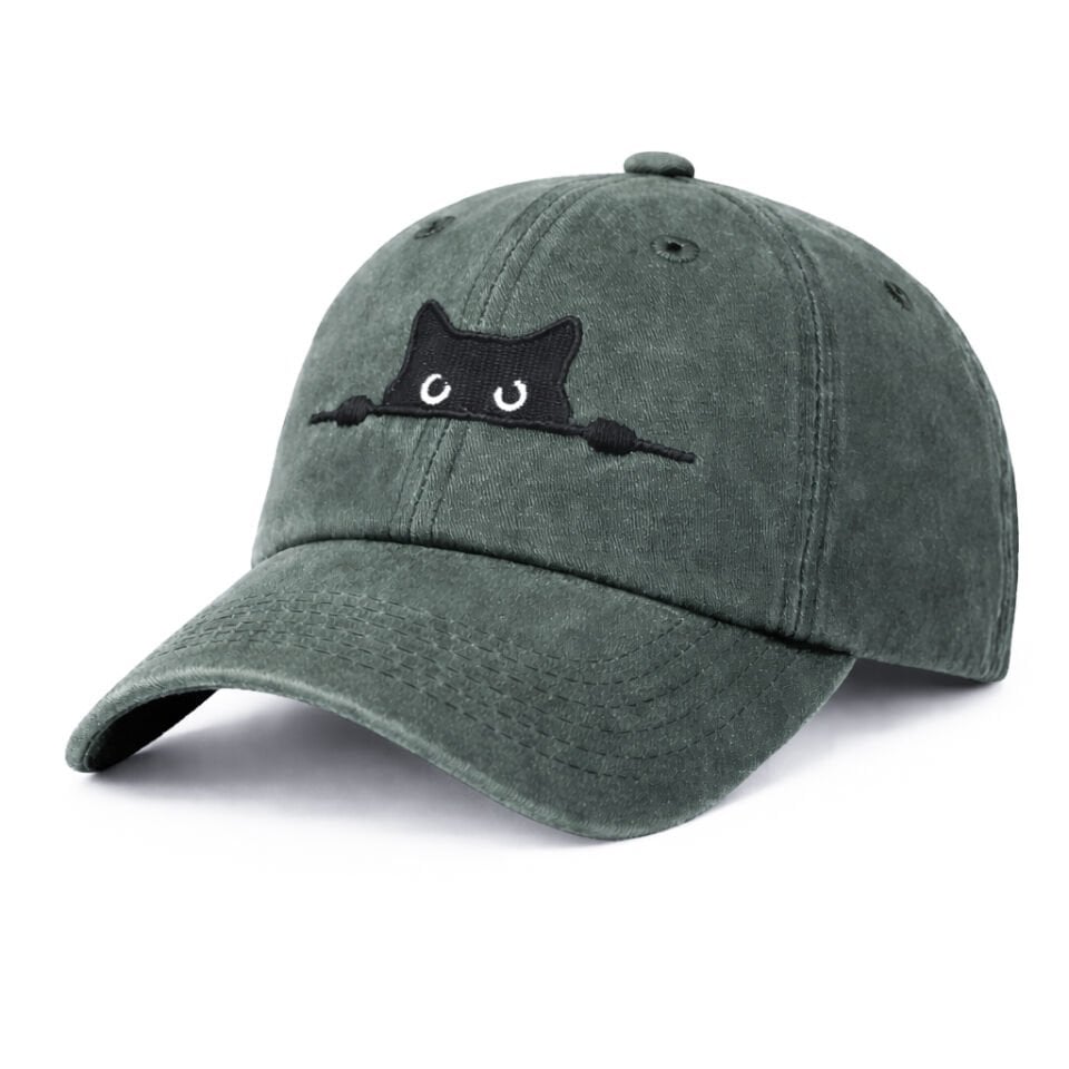 Meraklı Kedi Yeşil