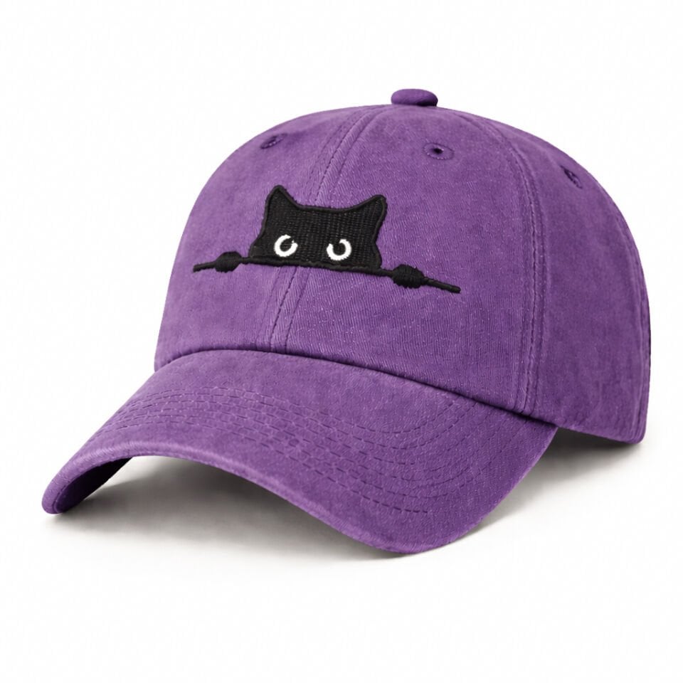 Meraklı Kedi Mor