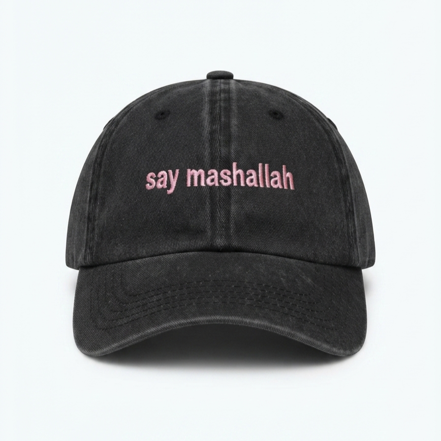 Say Mashallah Siyah-Pembe
